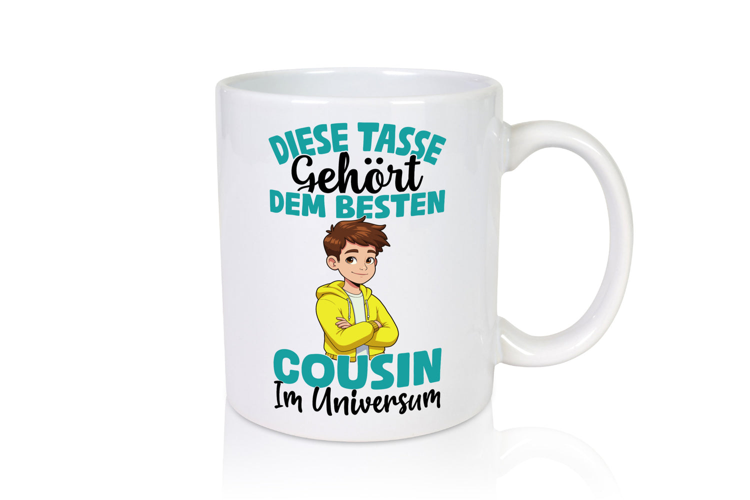 Im Universum: Cousin | Familie Verwandschaft Geschenk Geschenkidee lustiger