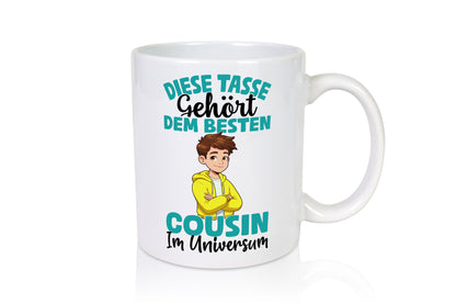 Im Universum: Cousin | Familie Verwandschaft Geschenk Geschenkidee lustiger