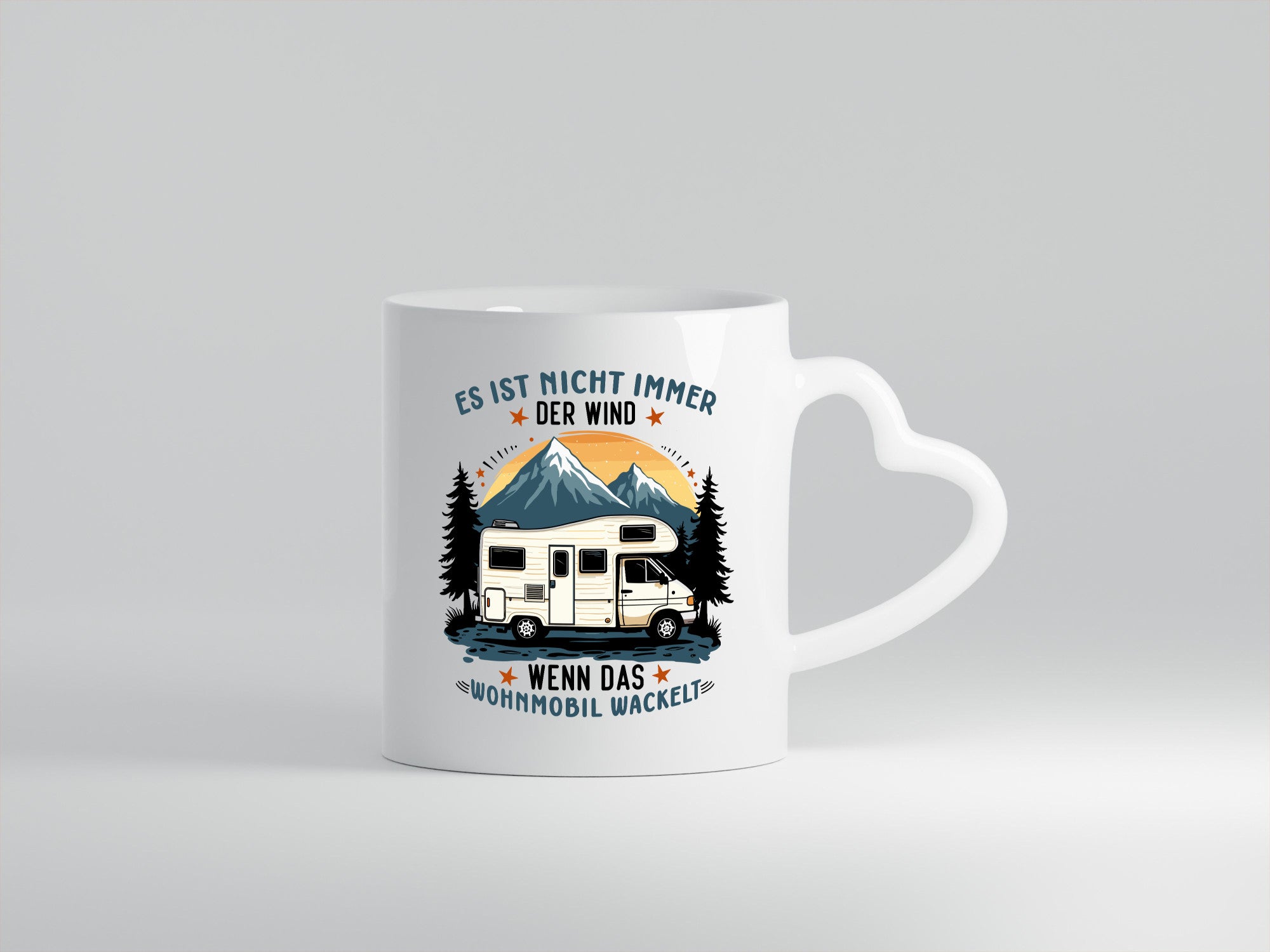 Es ist nicht immer der Wind | Wohnmobil Camper Camping v2 Geschenk Humor