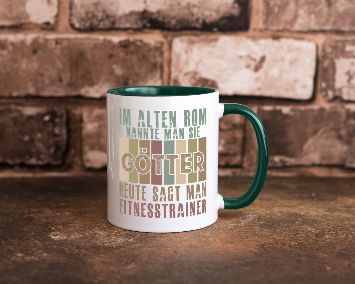 Heute sagt man: Fitnesstrainer | Personal Trainer Geschenkidee Humor Tasse