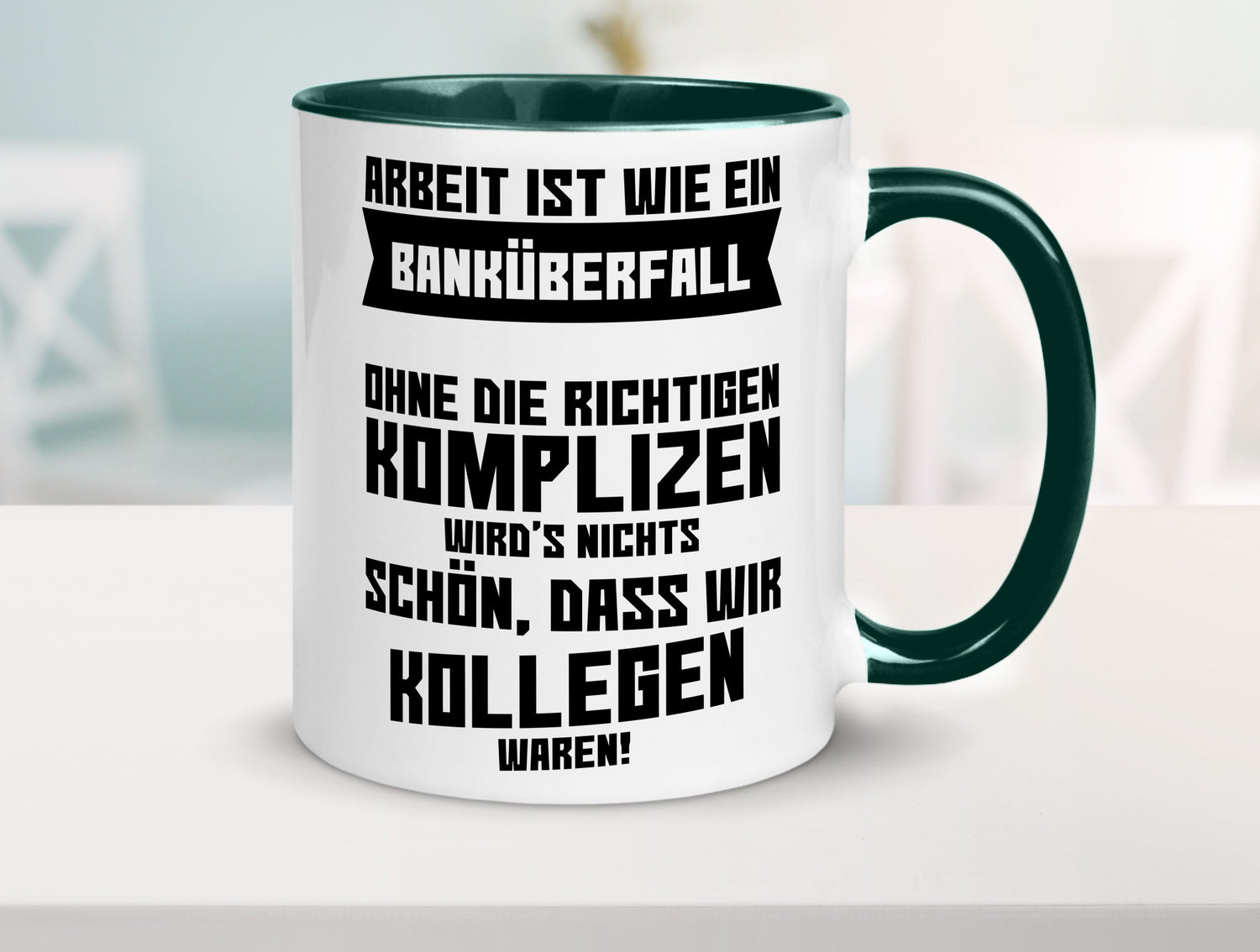 Arbeit | Kollegen Komplizen Jobwechsel Abschied Büro lustiger Spruch Geschenk