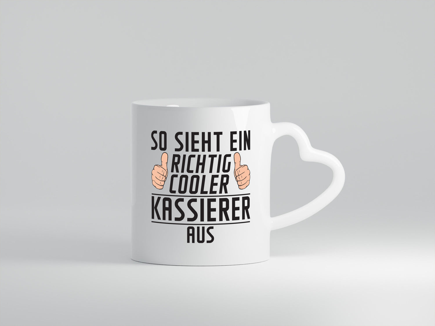 Richtig Cooler Kassierer Humor Geschenkidee Tasse