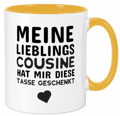 Lieblingscousine | Cousine Tasse Cousinen Humor Geschenkidee
