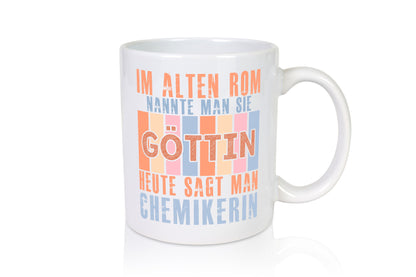 Heute sagt man: Chemikerin | Chemie Labor lustig Humor Geschenkidee Geschenk