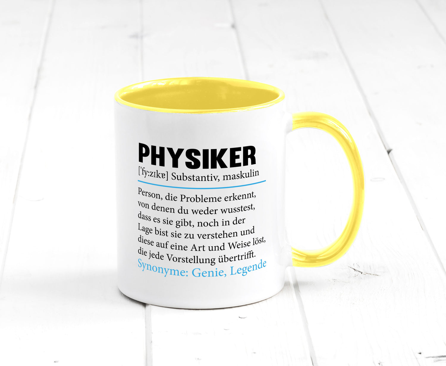 Physiker | Spruch Physik Beruf Definition v2 lustiger Geschenk Arbeit Kollegen