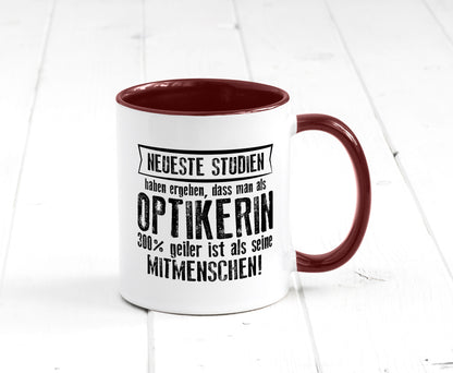 Neuste Studien: Optikerin | Augenoptik Geschenk Humor Geschenkidee lustiger
