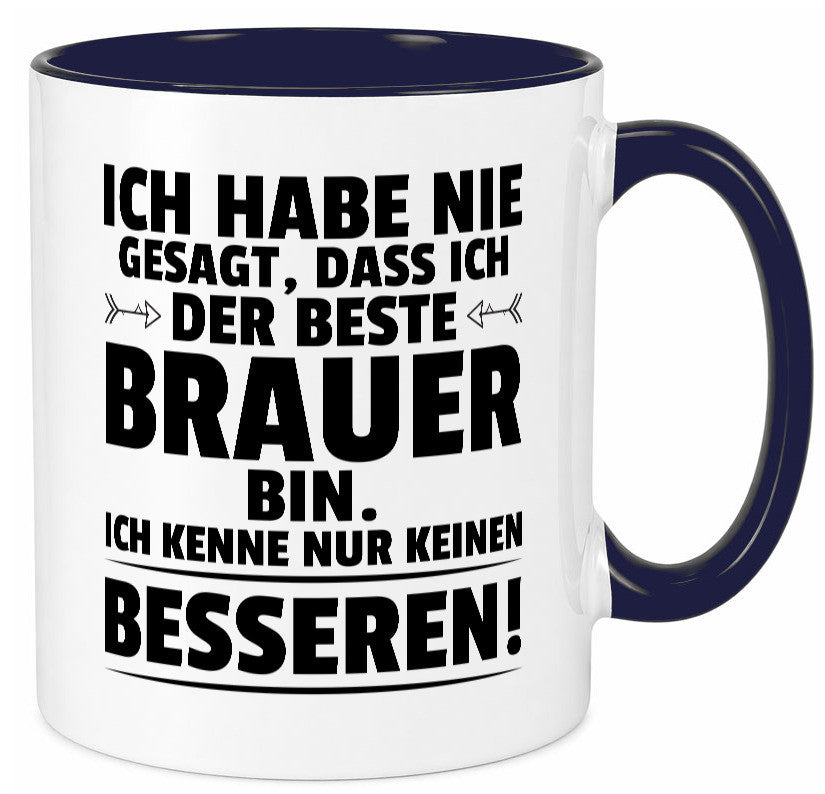 Der Beste Brauer | Bier Brauerei Humor Geschenkidee Tasse