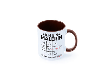 Löse Probleme: Malerin | Malerinnen Humor Geschenkidee Tasse