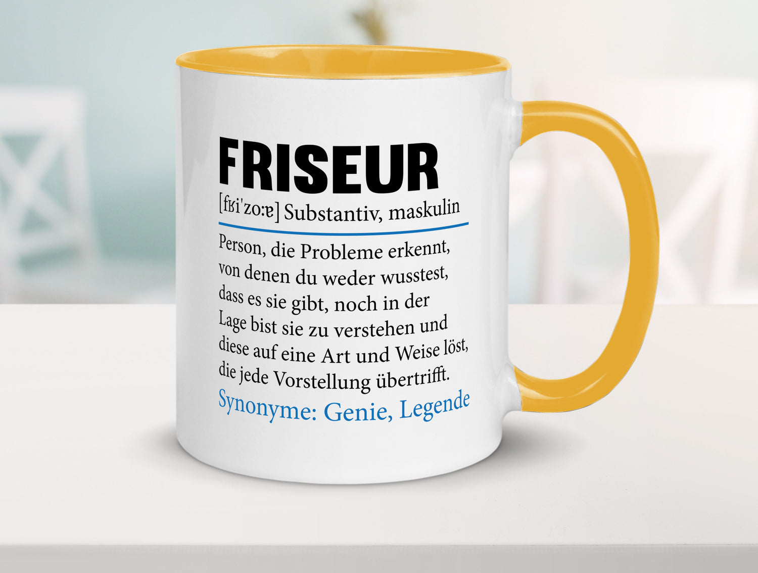 Friseur | Spruch Frisör Beruf lustig Humor Arbeit Kollegen Büro Geschenkidee