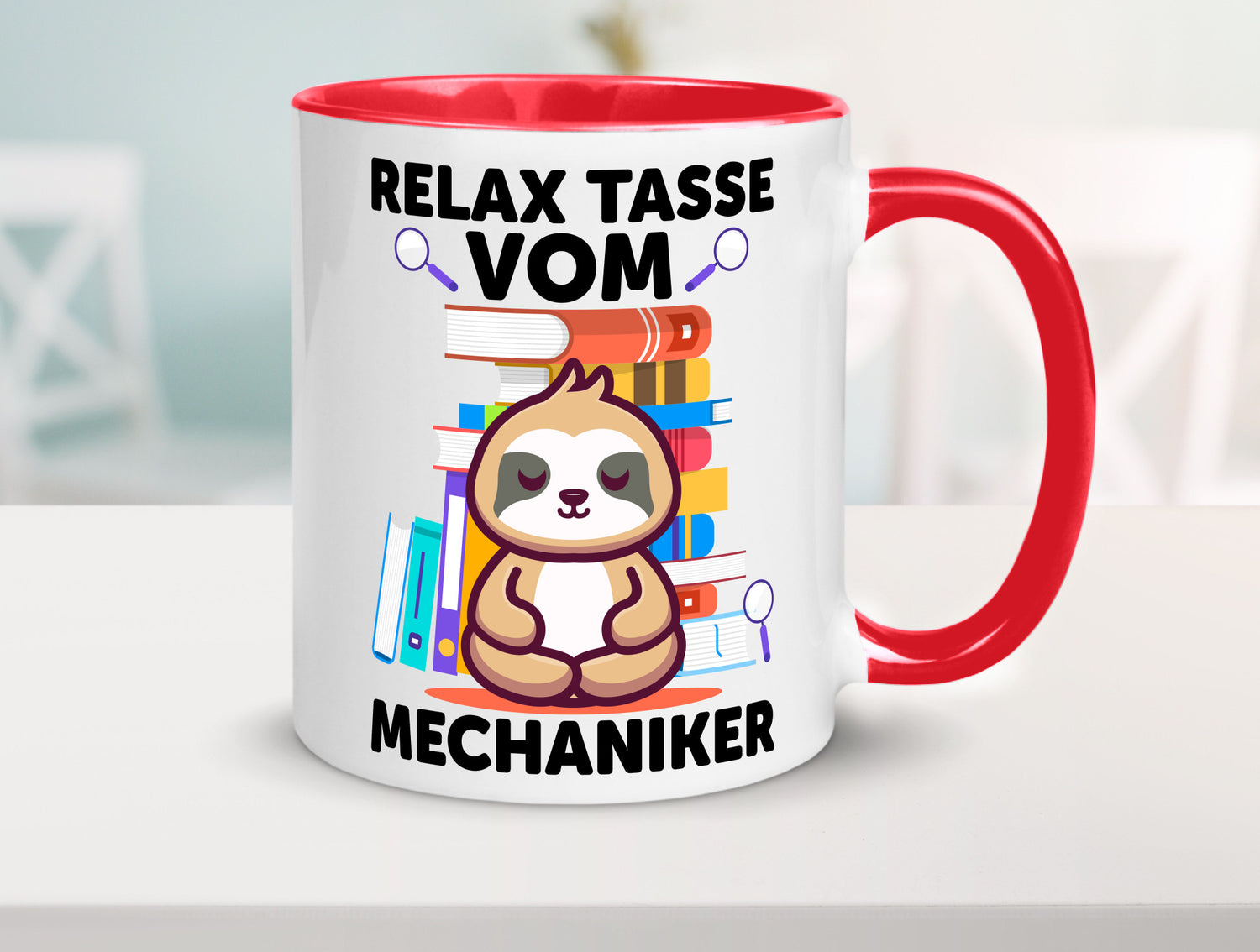 Relax Tasse: Mechaniker | KFZ Werkstatt lustig Humor Geschenkidee Geschenk Tasse