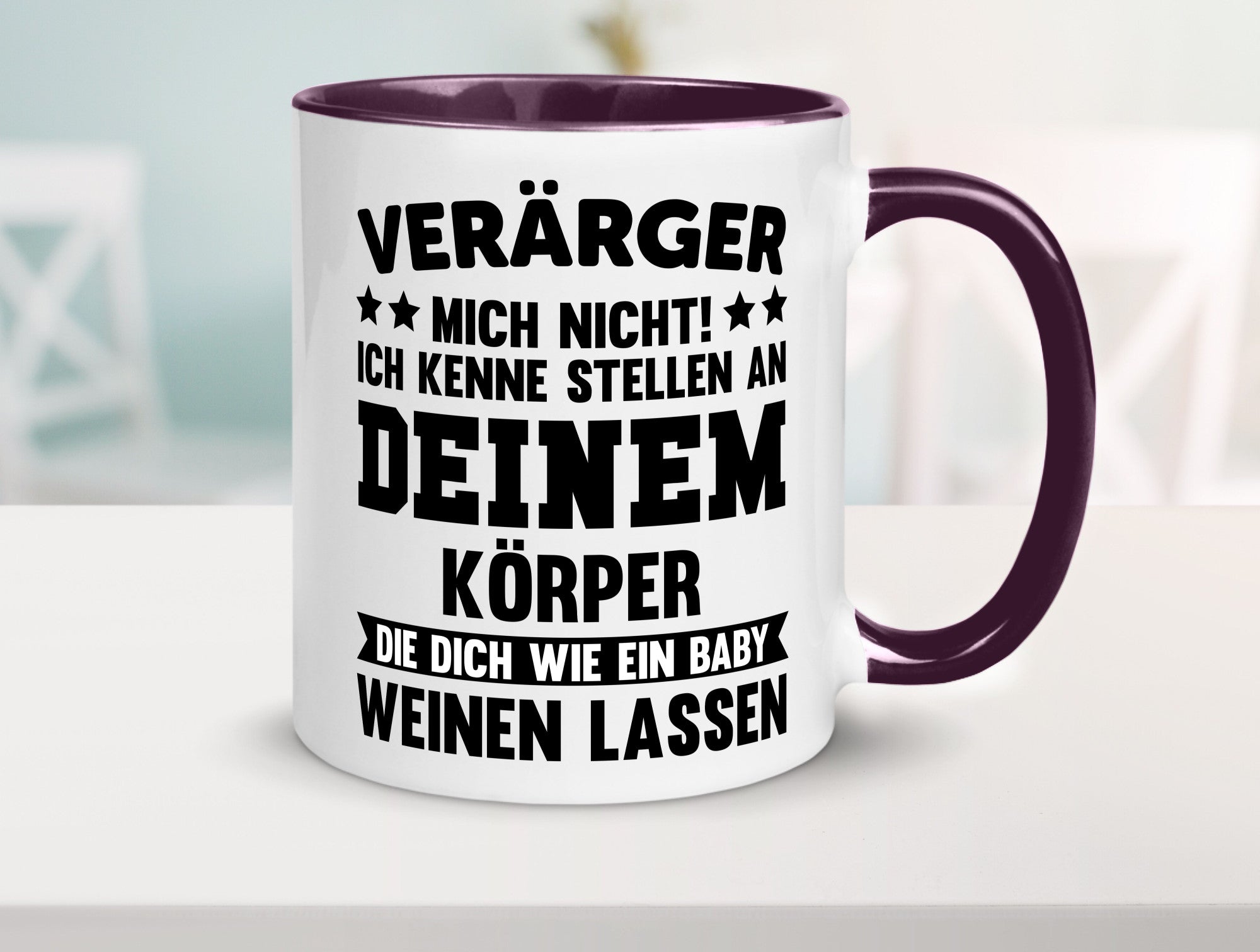Ärger mich nicht ich kenne stellen da tut es weh. | Rache Geschenk Humor