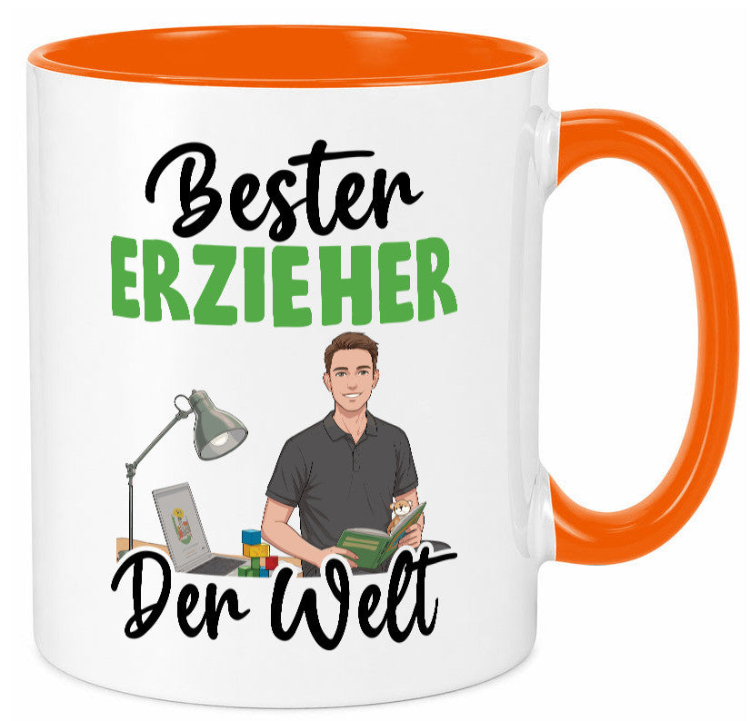 Bester Erzieher | Pädagoge Schule v2 Geschenk Humor Geschenkidee lustiger