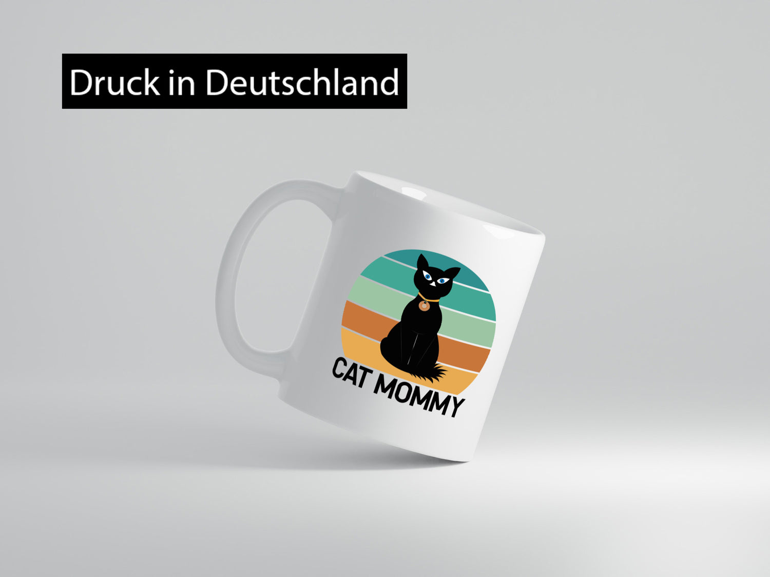 Cat Mommy | Katzenmama niedliche Katze Tierliebhaber Humor Familie Geschenkidee