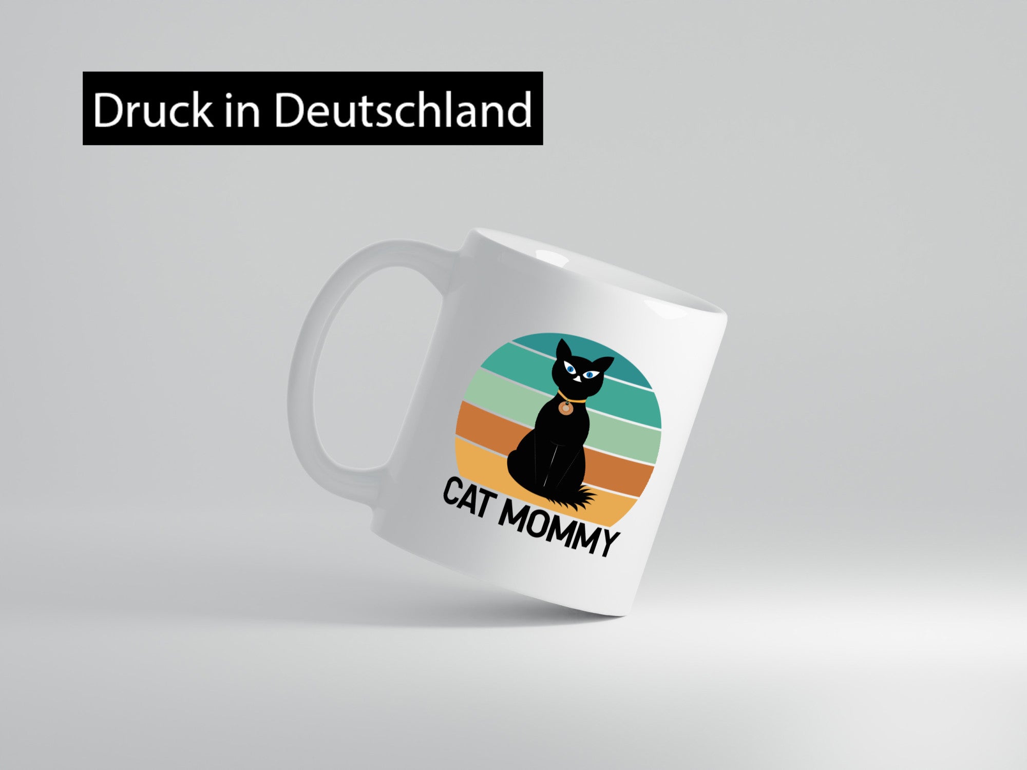Cat Mommy | Katzenmama niedliche Katze Tierliebhaber Humor Familie Geschenkidee