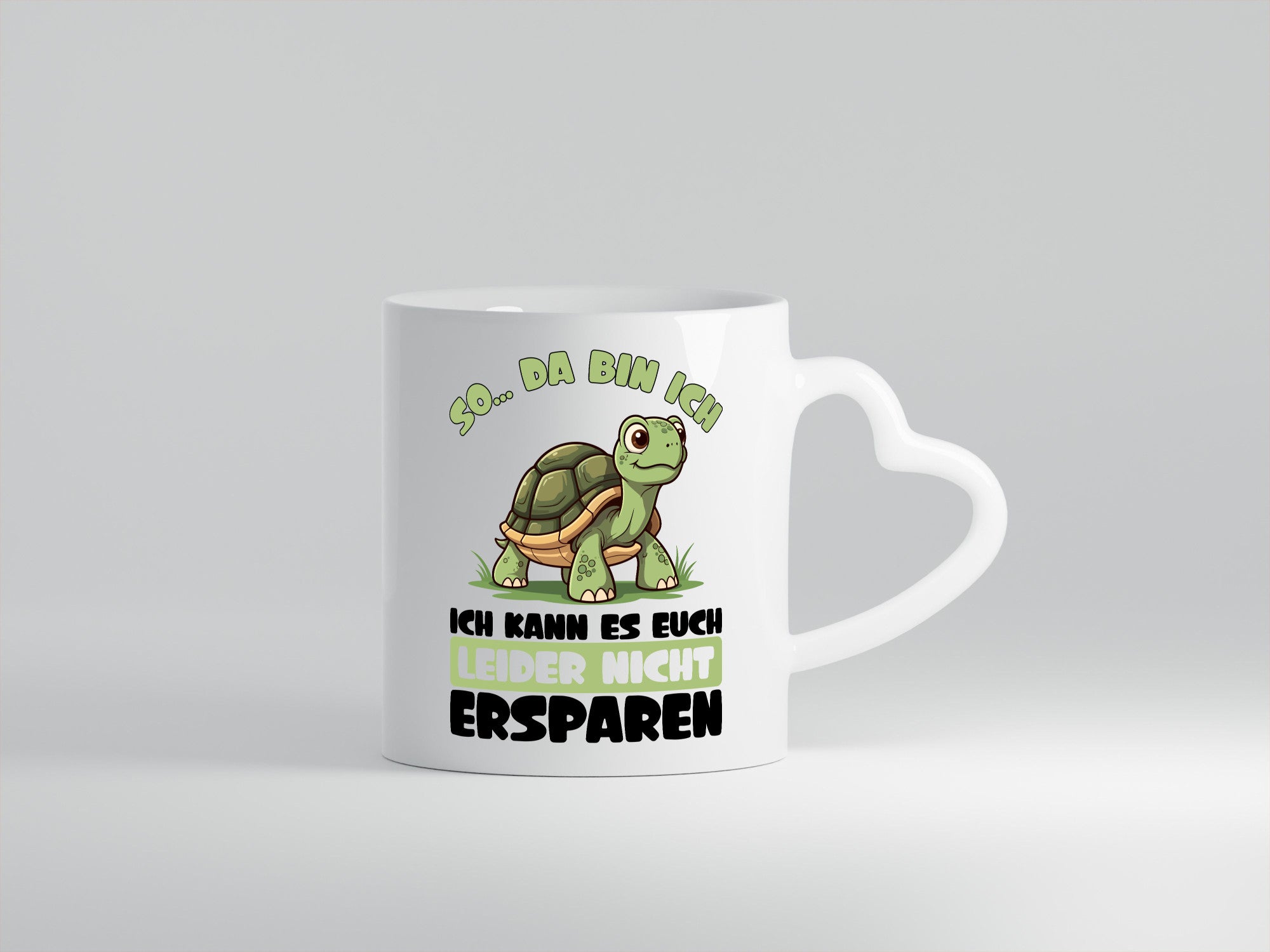 Bin ich kann es euch leider nicht ersparen | Schildkröte lustig Humor