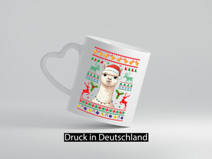 Lama | alpaka Ugly Christmas Weihnachten lustig Humor Geschenkidee Geschenk