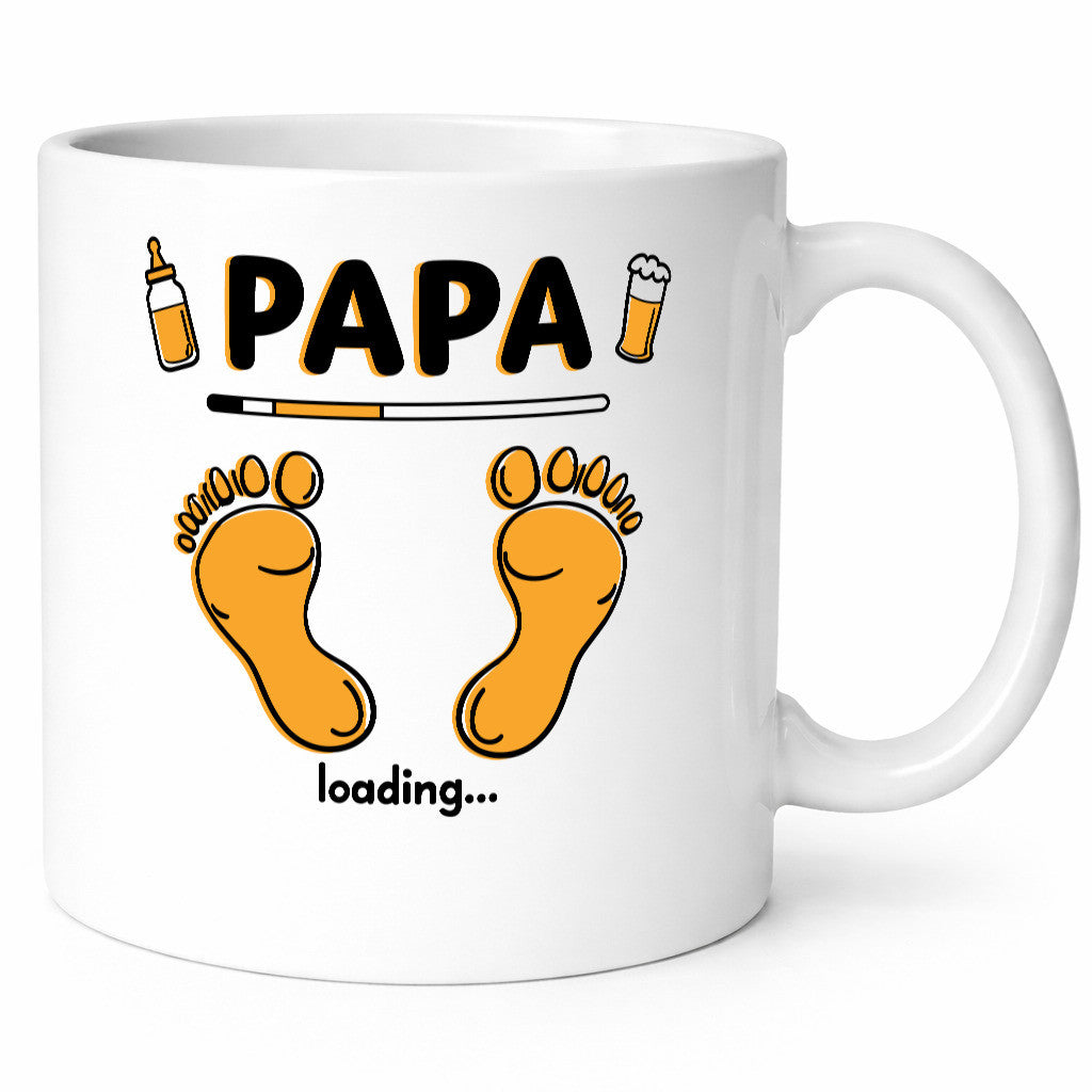 Papa loading | Ankündigung schwangerschaft lustiger Spruch Geschenk Humor
