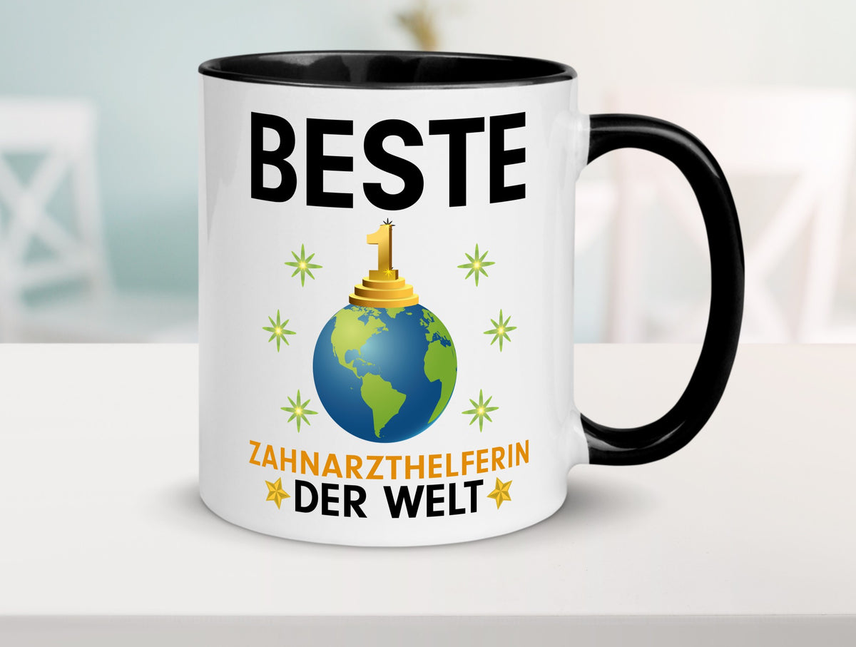 Welt Beste Zahnarzthelferin | Zahnmedizin Geschenk Humor Geschenkidee lustiger Tasse