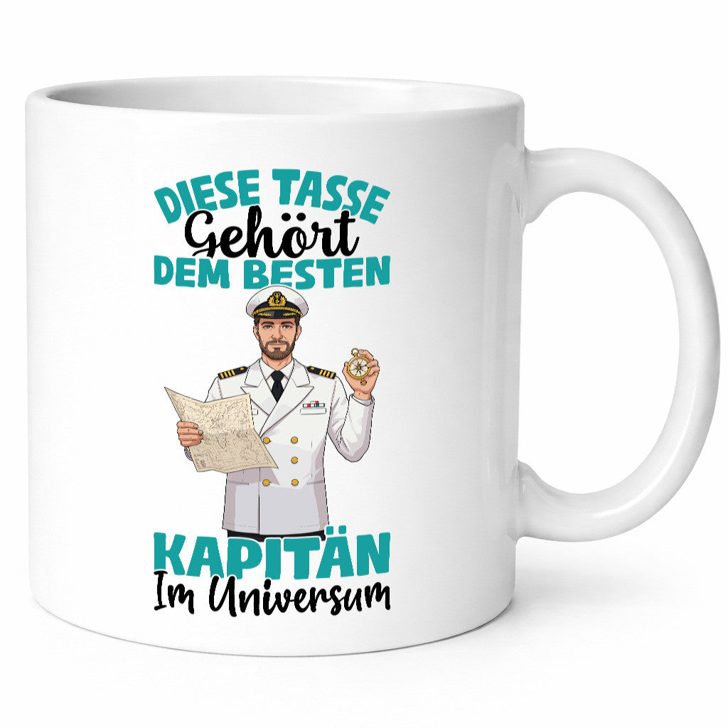 Im Universum: Kapitän | Schiffskapitän Schiff lustig Humor Geschenkidee