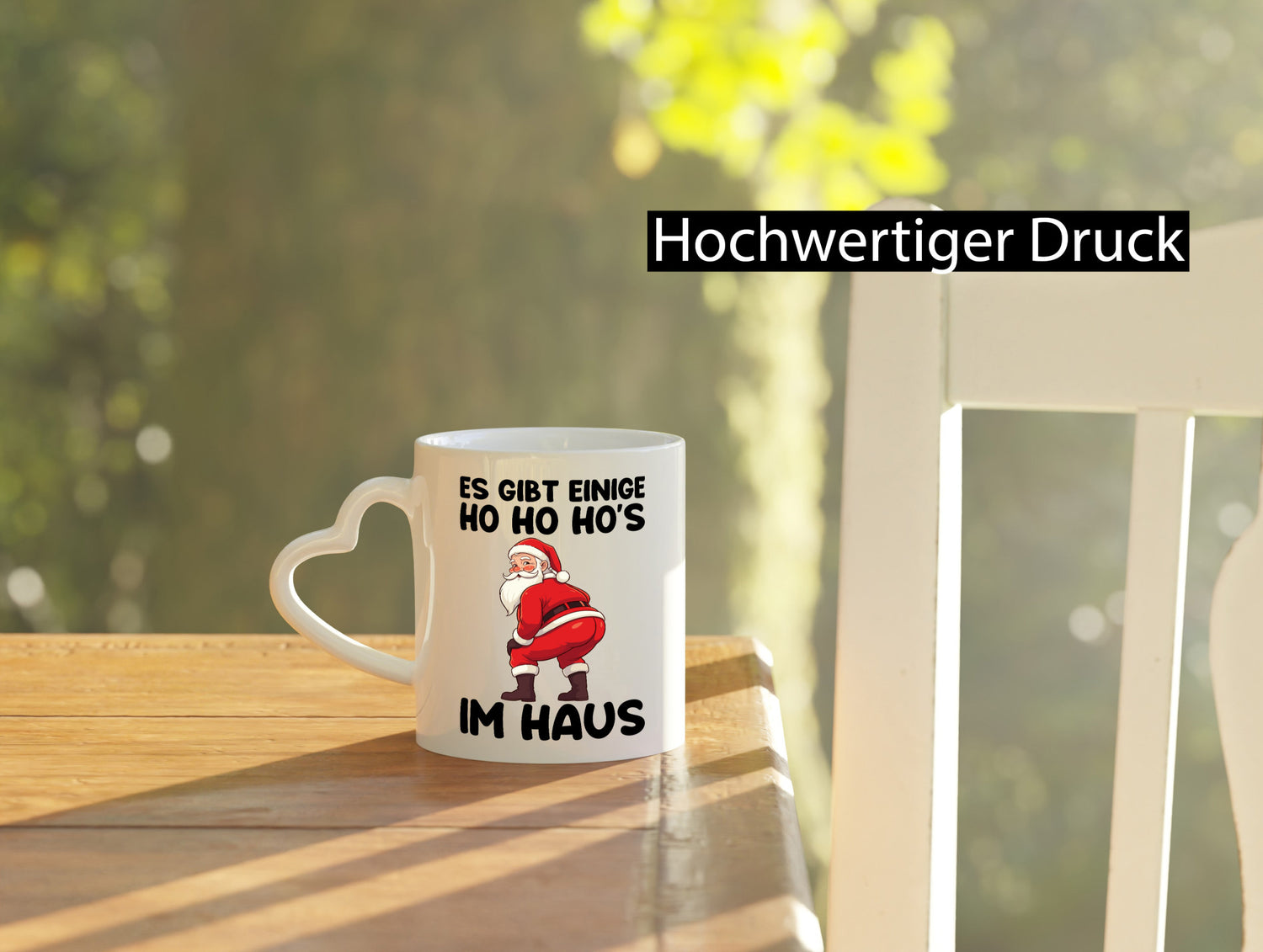 Es gibt einige ho hos im Haus Weihnachten Geschenk Humor Geschenkidee lustiger