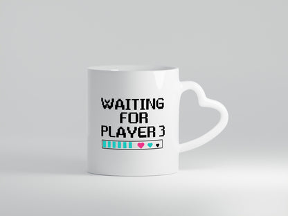Waiting for Player 3 | Schwangerschaft Tasse Eltern lustiger Spruch Geschenk
