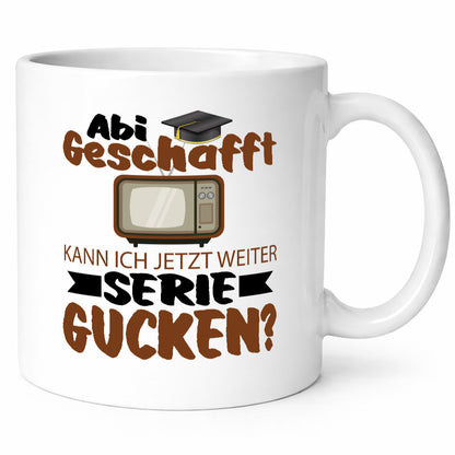 Abi Geschaft | Serie Gucken Bachlor Abitur Geschenk Humor Geschenkidee lustiger