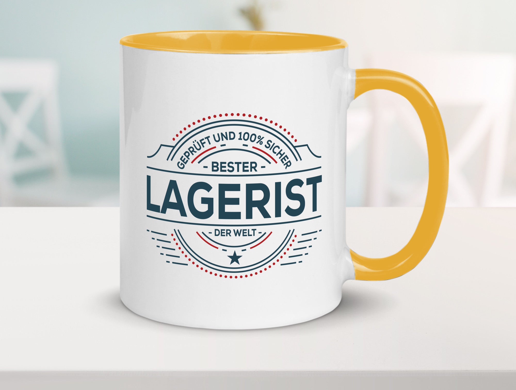 Geprüft und sicher: Lagerist | Lageristen Lager Arbeiter lustiger Spruch