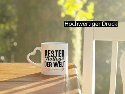 Bester Kollege der Welt | Arbeit Freundschaft lustiger Spruch Geschenk Kollegen