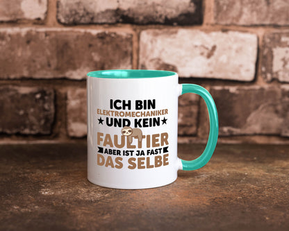 Ich bin kein Faultier: Elektromechaniker | Mechaniker Geschenkidee