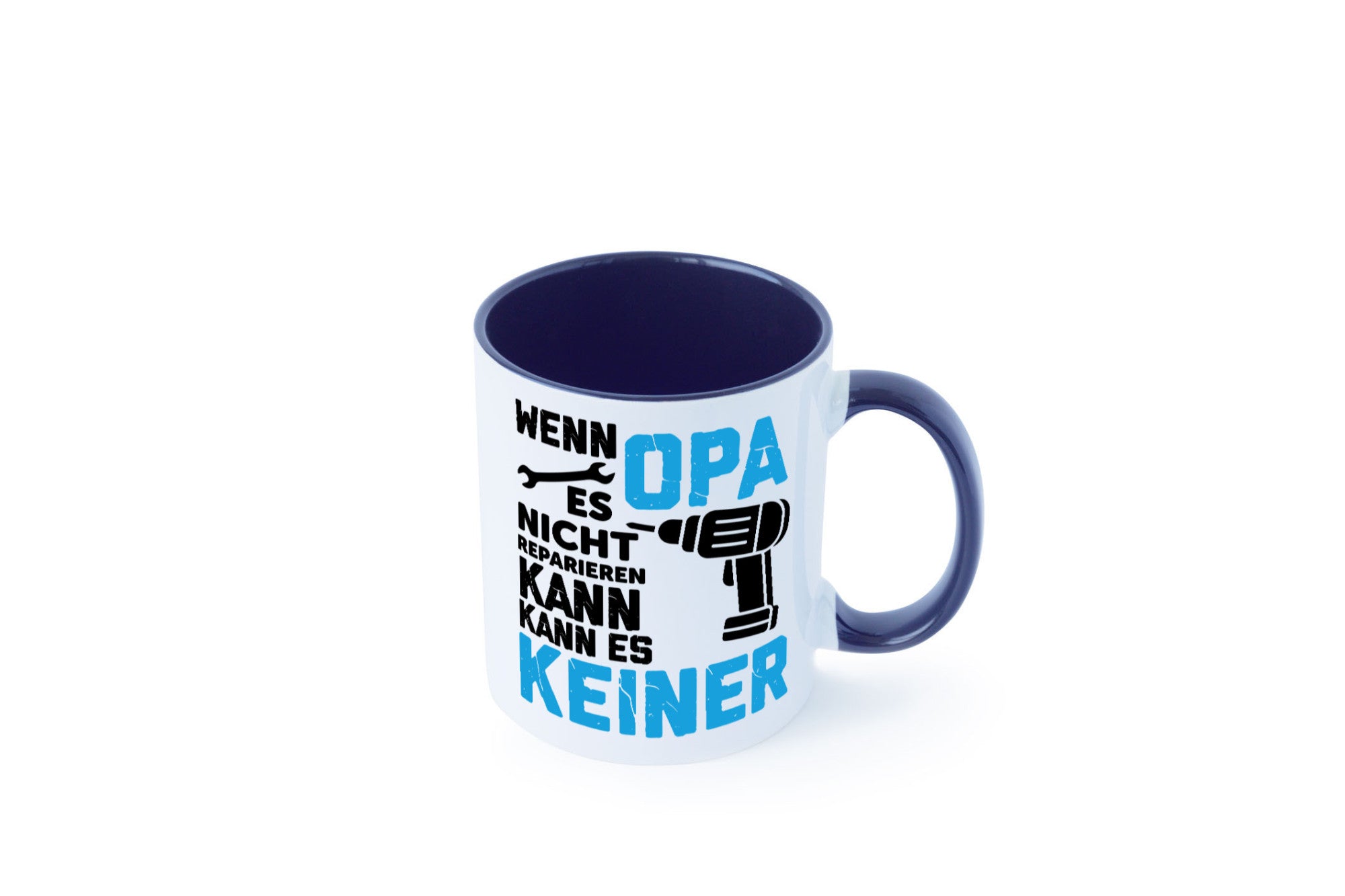 Wenn opa es nicht Reparieren kann | für alles Geschenkidee Familie Humor Tasse