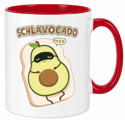 Schlavocado | Avocado lustig Humor Geschenkidee Geschenk Tasse
