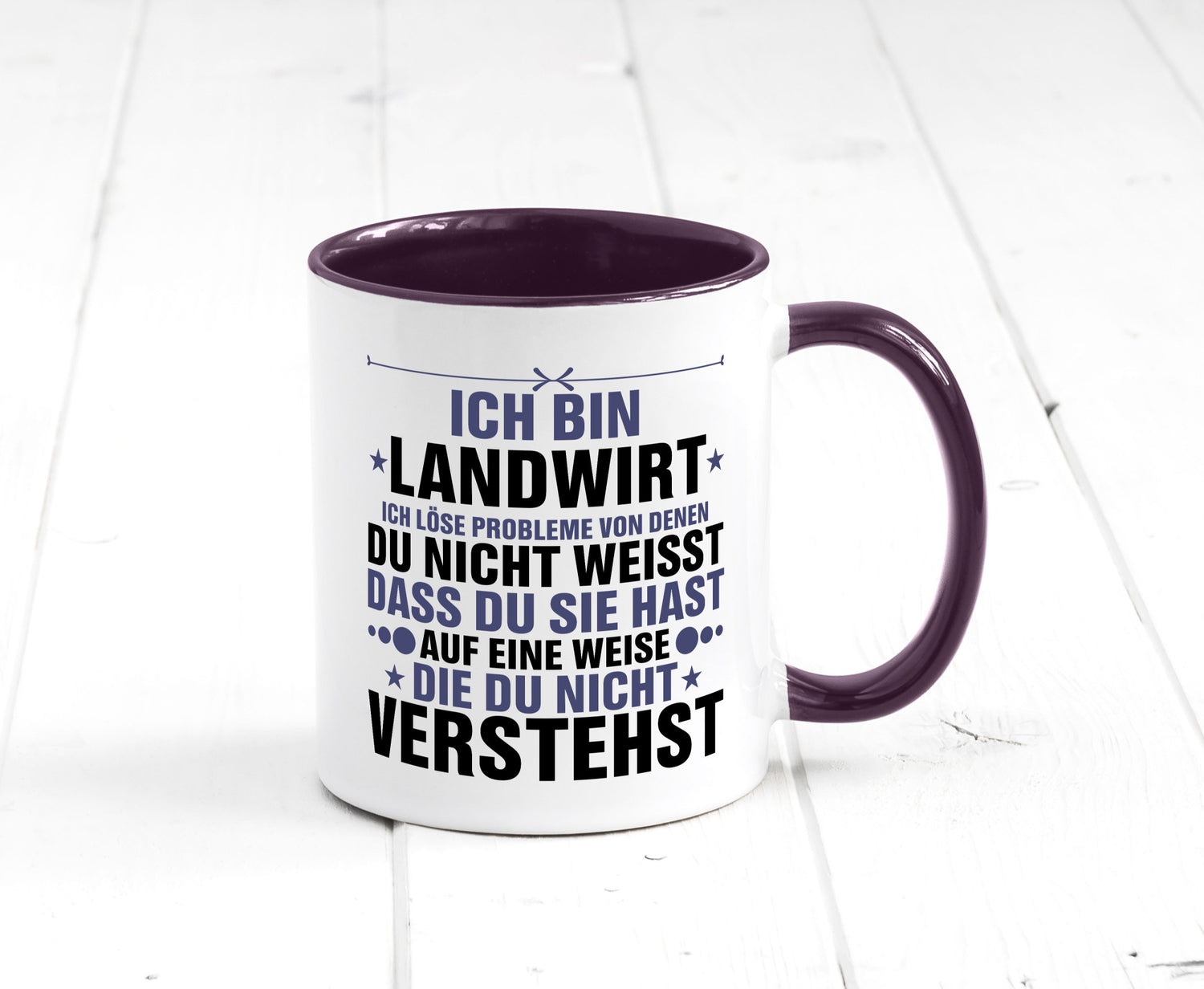 Löse Probleme: Landwirt | Bauer Landwirtschaft v2 Geschenk Humor Geschenkidee