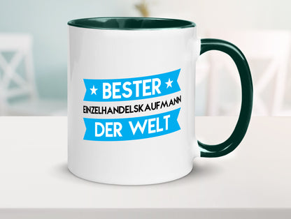 Bester Einzelhandelskaufmann | Einzelhandel Geschenk Humor Geschenkidee Tasse