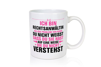 Löse Probleme: Rechtsanwältin | Jurstin Anwältin v2 Geschenk Humor Geschenkidee