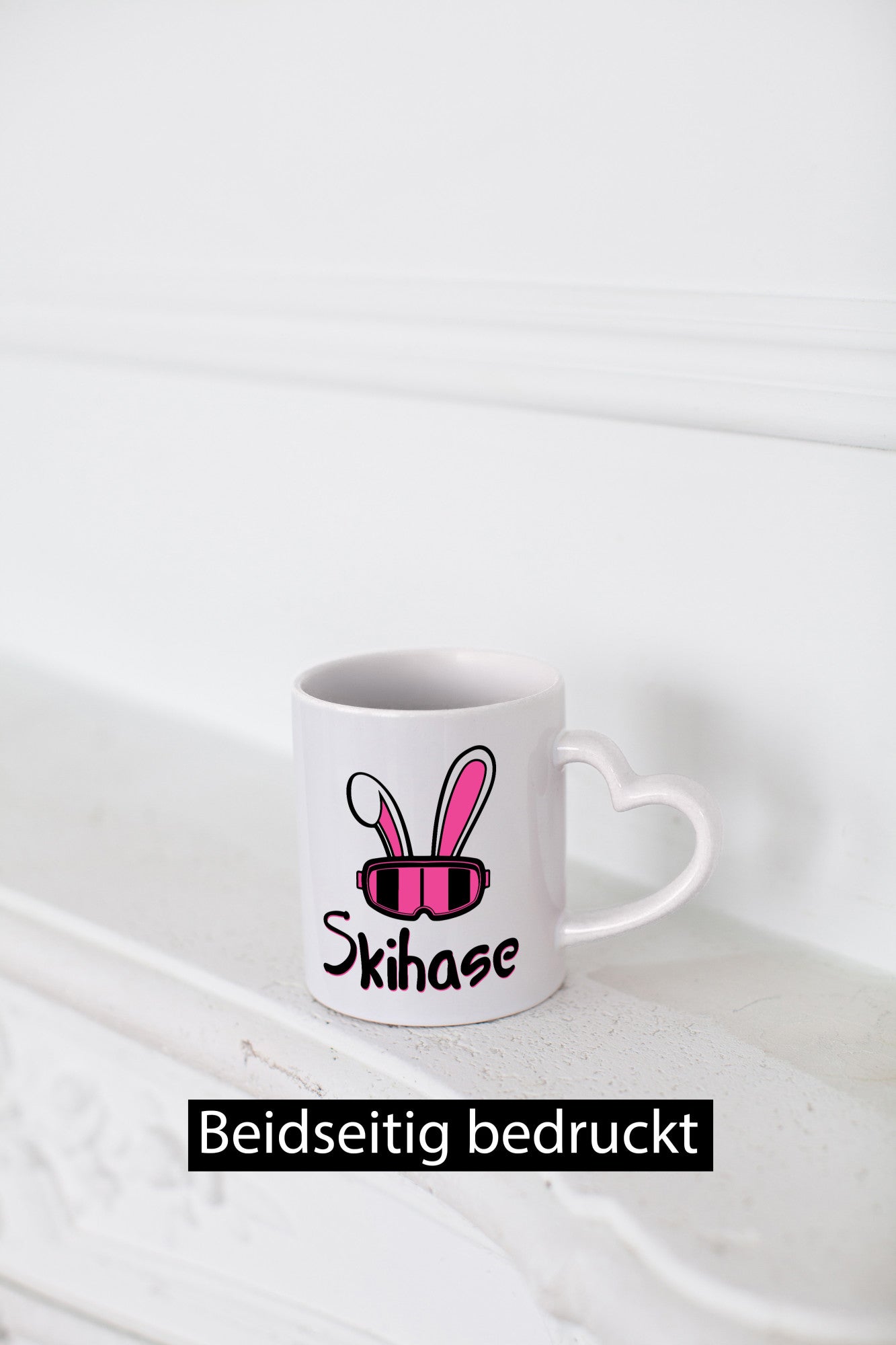 Skihase | Hasenohren Ski-Brille Geschenkidee Humor Tasse