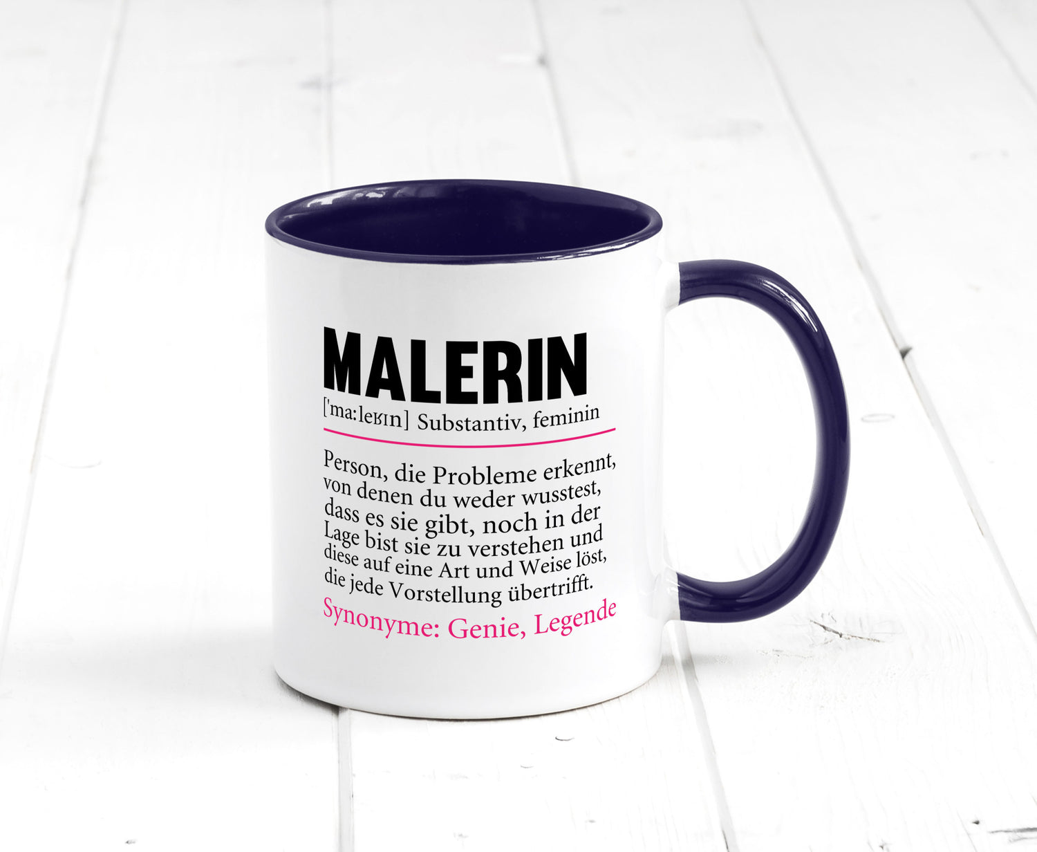 Malerin | Spruch Beruf lustig Malerinnen Humor Arbeit Kollegen Büro