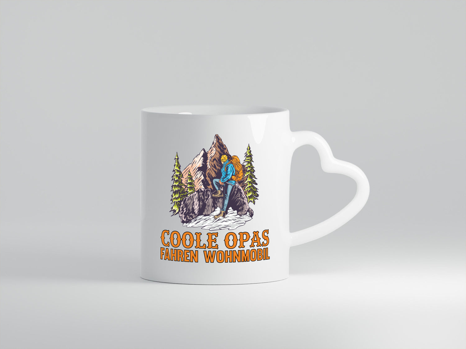 Coole Opas fahren Wohnmobil | Opa Wanderer Berge Humor Familie Geschenkidee