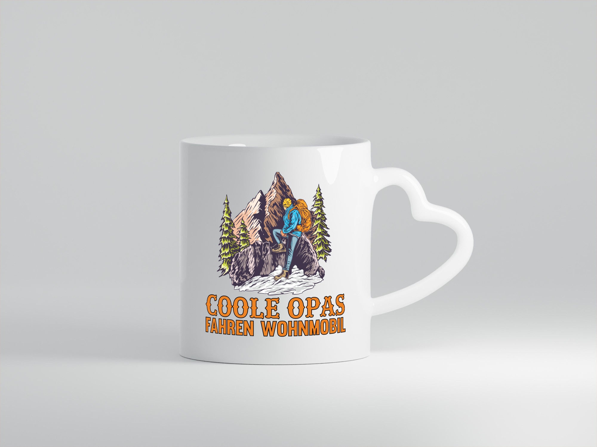 Coole Opas fahren Wohnmobil | Opa Wanderer Berge Humor Familie Geschenkidee
