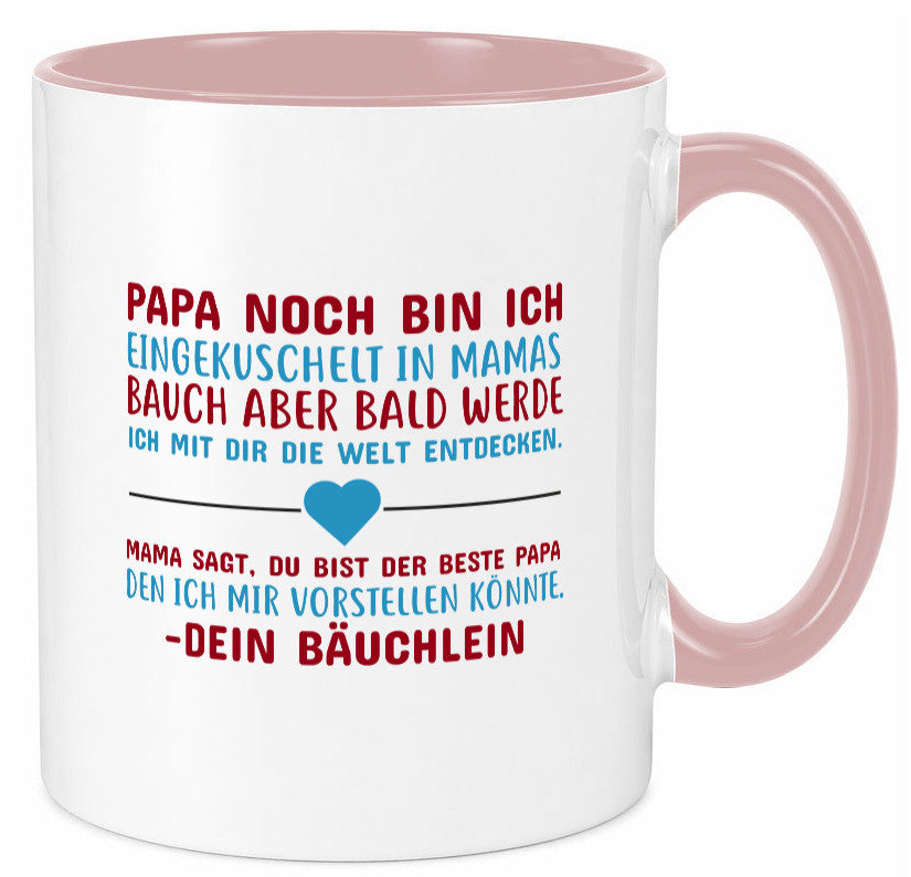 Schwangerschaft | Vaterschaft Tasse Papa Spruch Geschenk Familie Geschenkidee