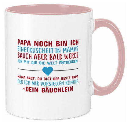 Schwangerschaft | Vaterschaft Tasse Papa Spruch Geschenk Familie Geschenkidee