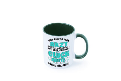 Richtig guter Arzt | Dankeschön Tasse Ärzte Spruch vl9 Humor Geschenkidee