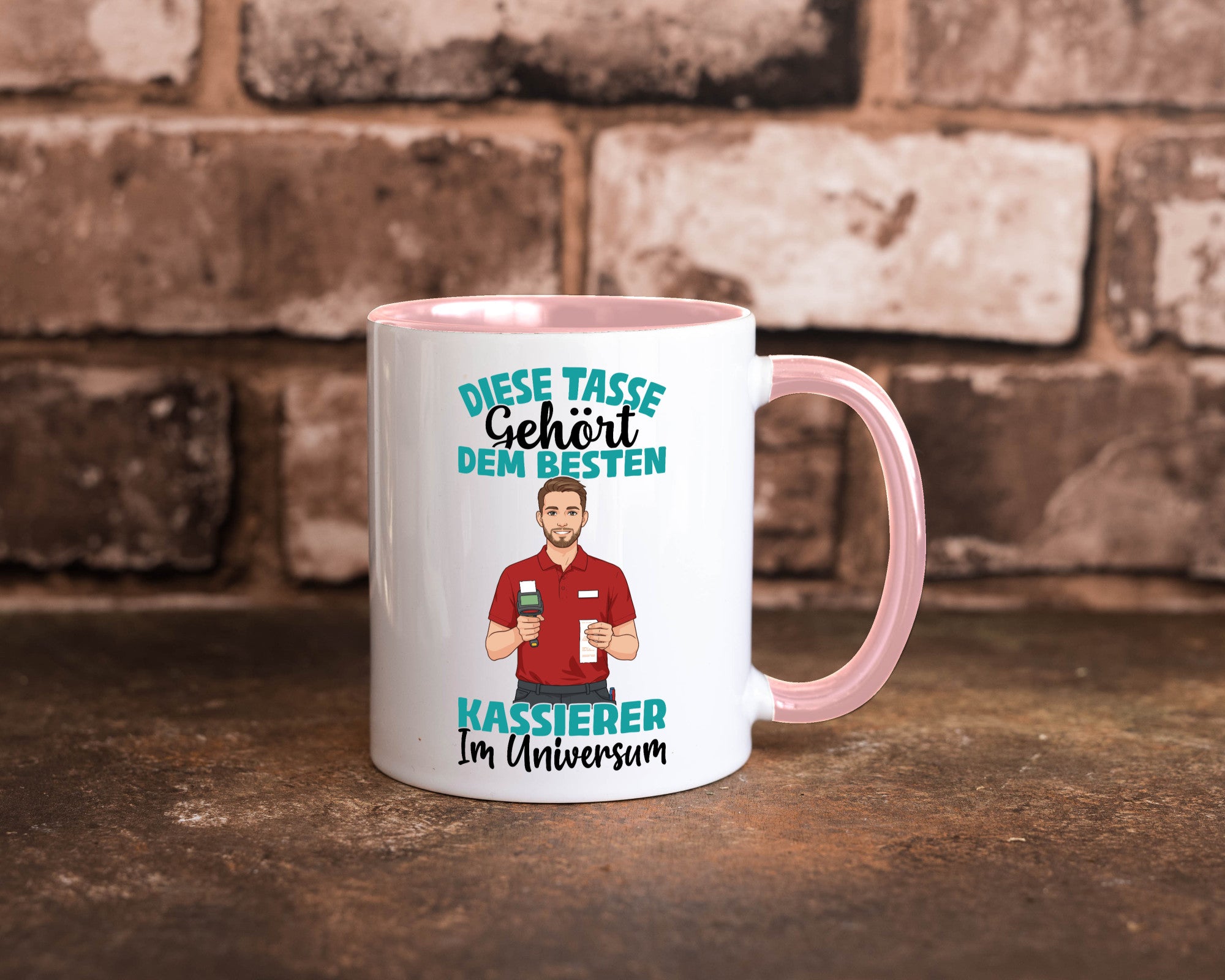 Im Universum: Kassierer Geschenk Humor Geschenkidee lustiger Spruch Tasse