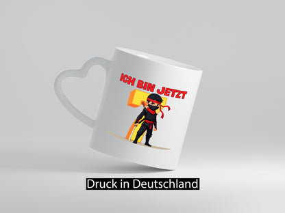 7. Geburtstag | 7 Jahre Ninja Kinder Humor Geschenkidee Tasse