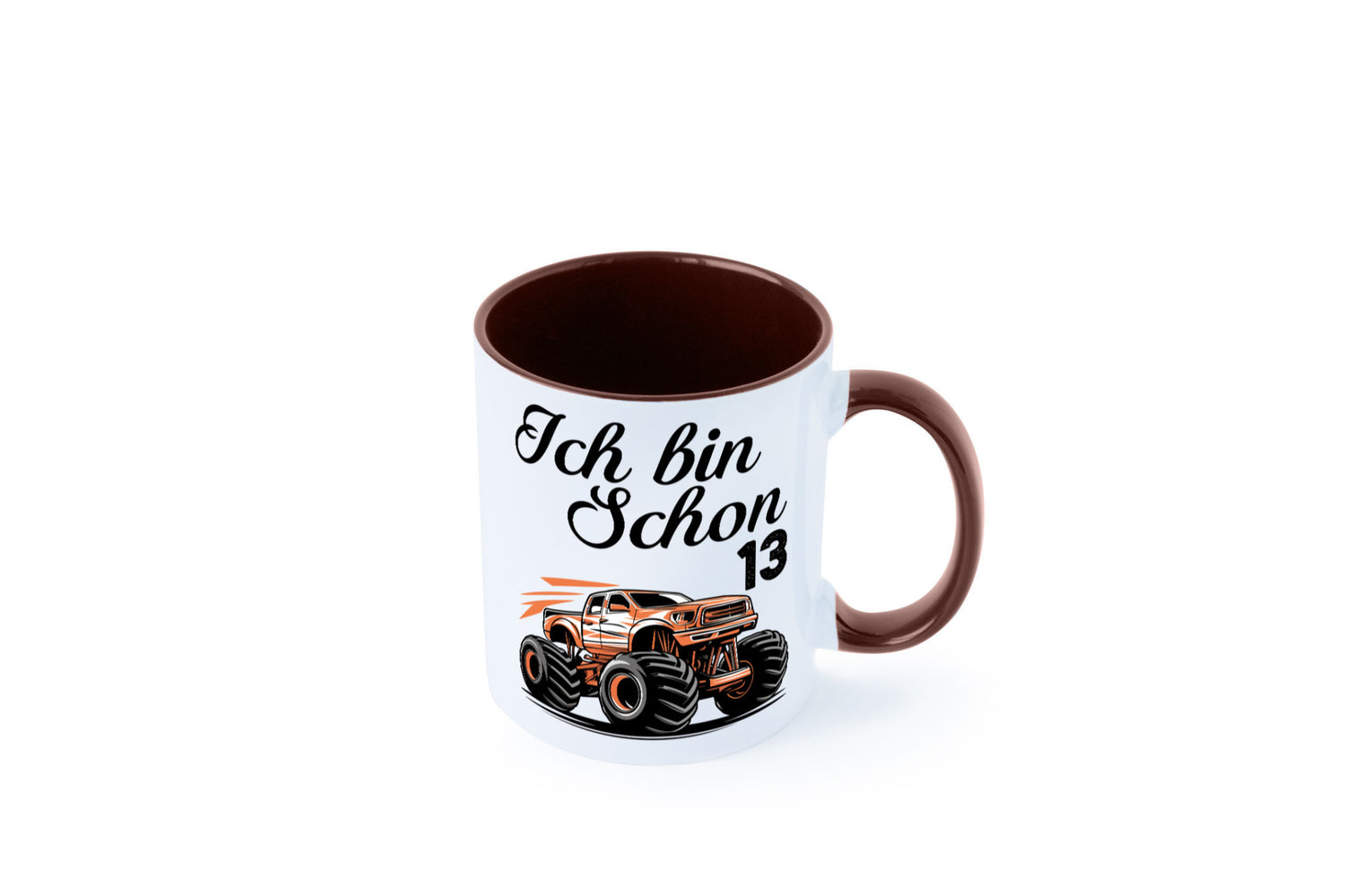 13. Geburtstag | Monster truck 13 Jahre Geschenkidee Humor Tasse