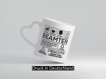 Achtung Probleme Beamter | Verbeamtung öffentlicher Dienst Geschenk Humor
