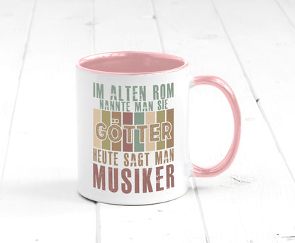 Heute sagt man: Musiker | Musik Musikant Humor Geschenkidee Tasse