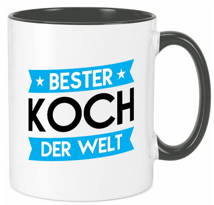 Bester Koch | Chefkoch lustiger Spruch Geschenk Arbeit Kollegen Büro Tasse