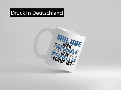 Superheld Biologe | Biologie Naturforscher lustig Humor Geschenkidee Geschenk
