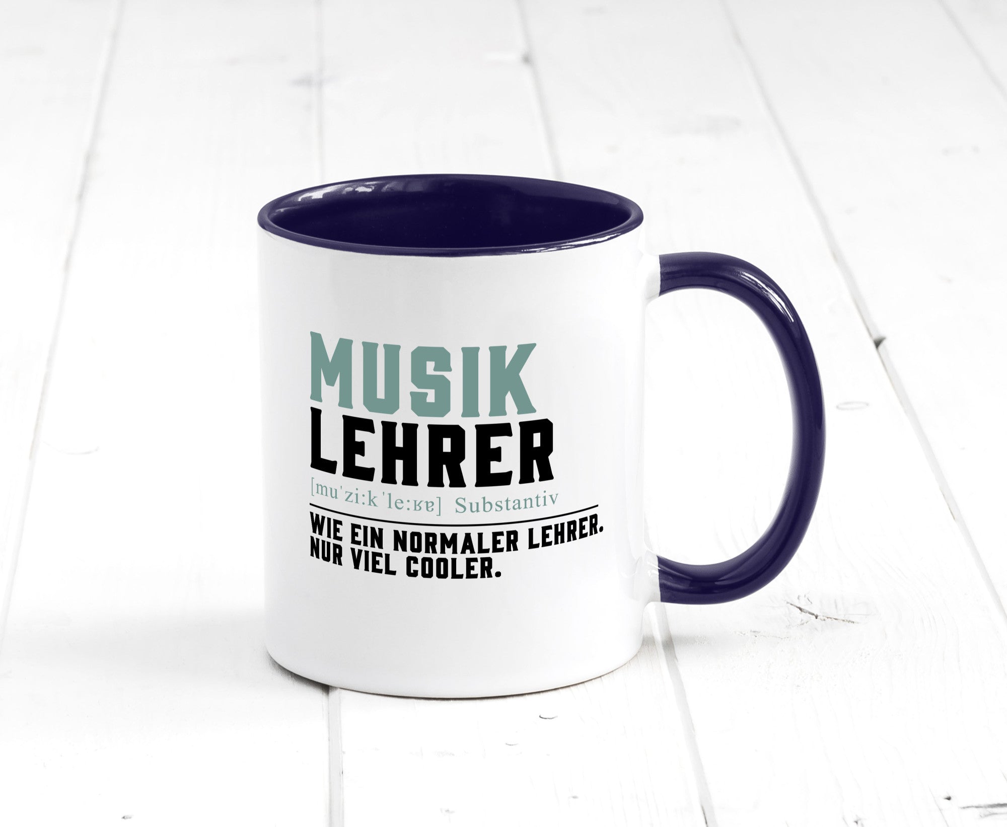 Musiklehrer | Lehrer Unterricht Lieblingslehrer Geschenkidee Humor Tasse