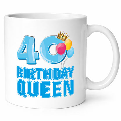 40 Geburtstag lustig Geschenkidee Geschenk Tasse